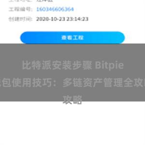 比特派安装步骤 Bitpie钱包使用技巧：多链资产管理全攻略