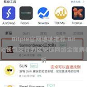 Bitpie官网地址推荐 Bitpie钱包支持的区块链网络全面解析