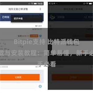 Bitpie支持 比特派钱包下载与安装教程：简单易懂，新手必看