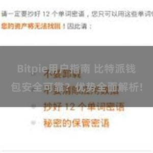 Bitpie用户指南 比特派钱包安全可靠？优势全面解析!