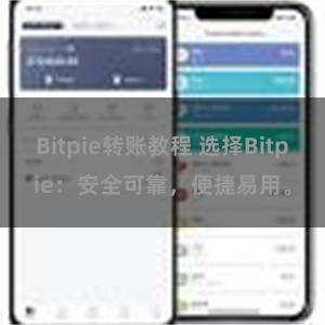 Bitpie转账教程 选择Bitpie：安全可靠，便捷易用。