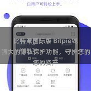 比特派国际版 Bitpie钱包：强大的隐私保护功能，守护您的资产