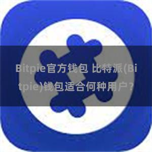 Bitpie官方钱包 比特派(Bitpie)钱包适合何种用户？