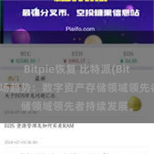 Bitpie恢复 比特派(Bitpie)钱包市场趋势：数字资产存储领域领先者持续发展。